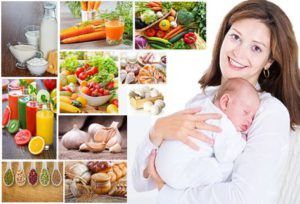 Gesunde Ernährung für eine stillende Mutter