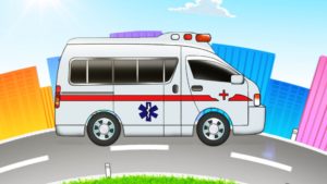 L'ambulance se précipite à l'appel