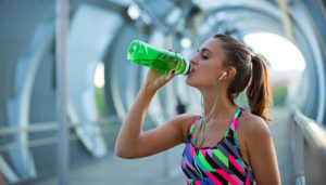 Viel Wasser trinken