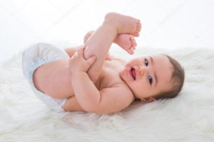 Durchfall bei einem Baby