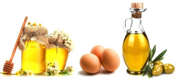 Egg Haarmaske zu Hause