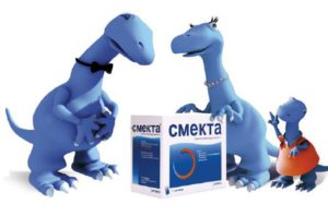 Smecta na zvracení: pokyny, zda je možné dát dítě