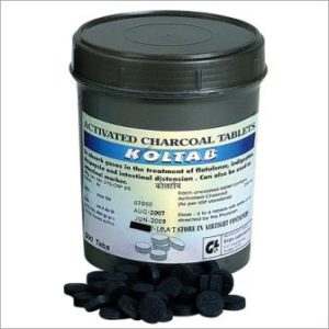 Aktivkohletabletten
