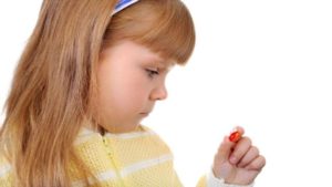 Děti berou prášky