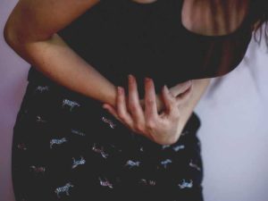 Appendicite in una donna in posizione