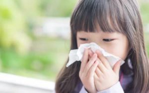 Sinusitis bei einem Kind