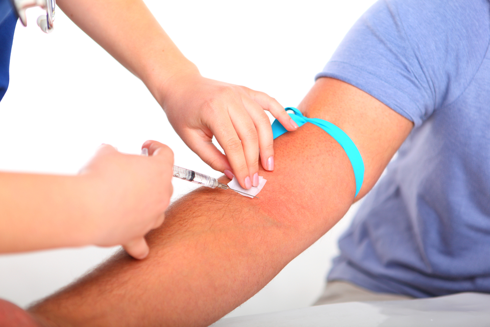 Blood test for allergens