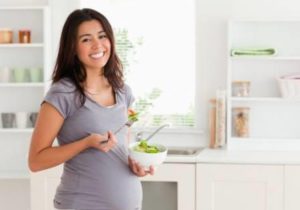 Ernährung für eine schwangere Frau